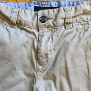 Boys khaki shorts size 14